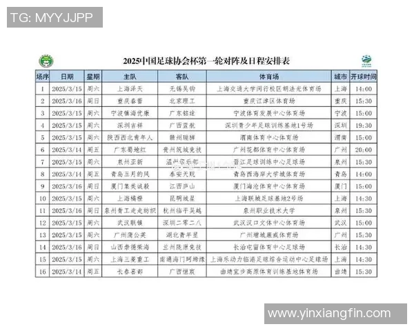 足球比赛的开赛时间安排及各大赛事的具体日程解析